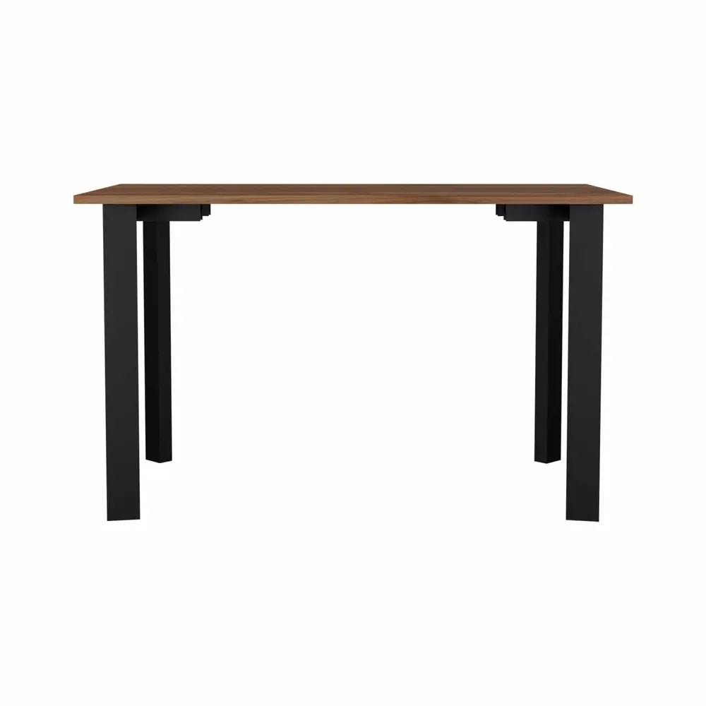 47" Brown and Black Computer Desk - NOBLE HOME INTERIORS