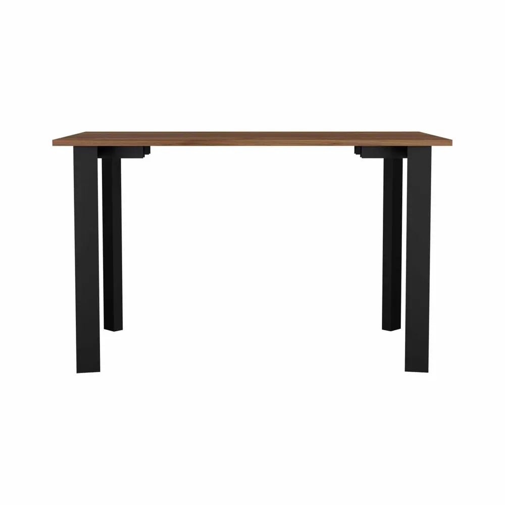 47" Brown and Black Computer Desk - NOBLE HOME INTERIORS