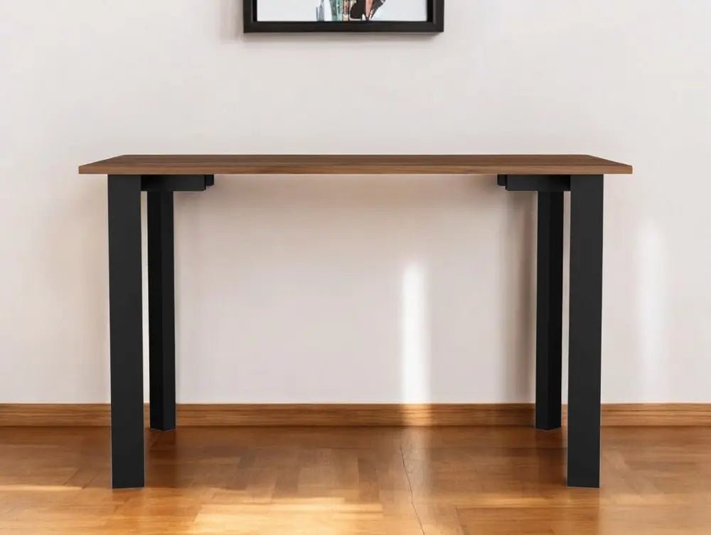 47" Brown and Black Computer Desk - NOBLE HOME INTERIORS