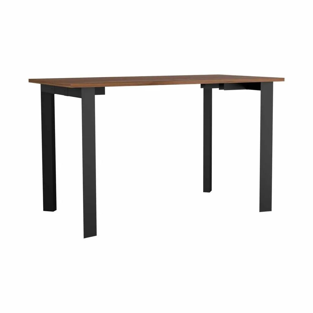 47" Brown and Black Computer Desk - NOBLE HOME INTERIORS