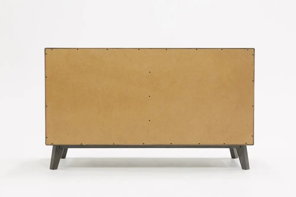 30" Grey Wash Solid Wood Five Drawer Chest HomeRoots