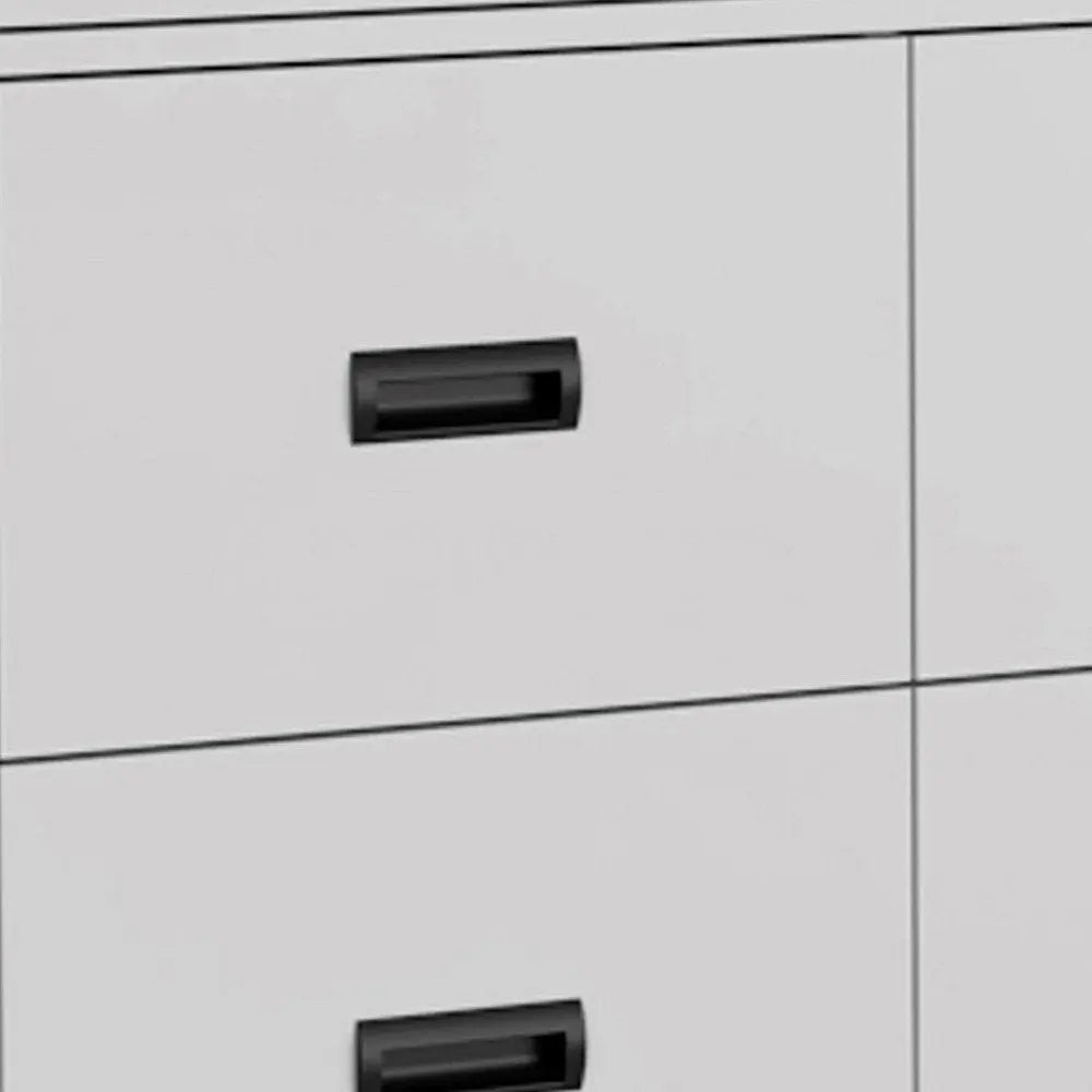 33" Dark Brown Manufactured Wood Five Drawer Dresser HomeRoots