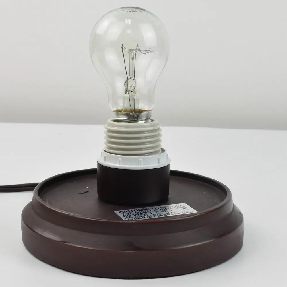 11" Beige and Orange Mosaic Tile Stained Glass Accent Lamp HomeRoots