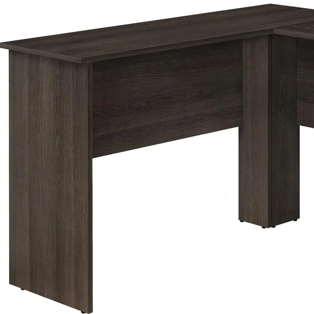 47" Brown Wood Corner Computer Desk HomeRoots