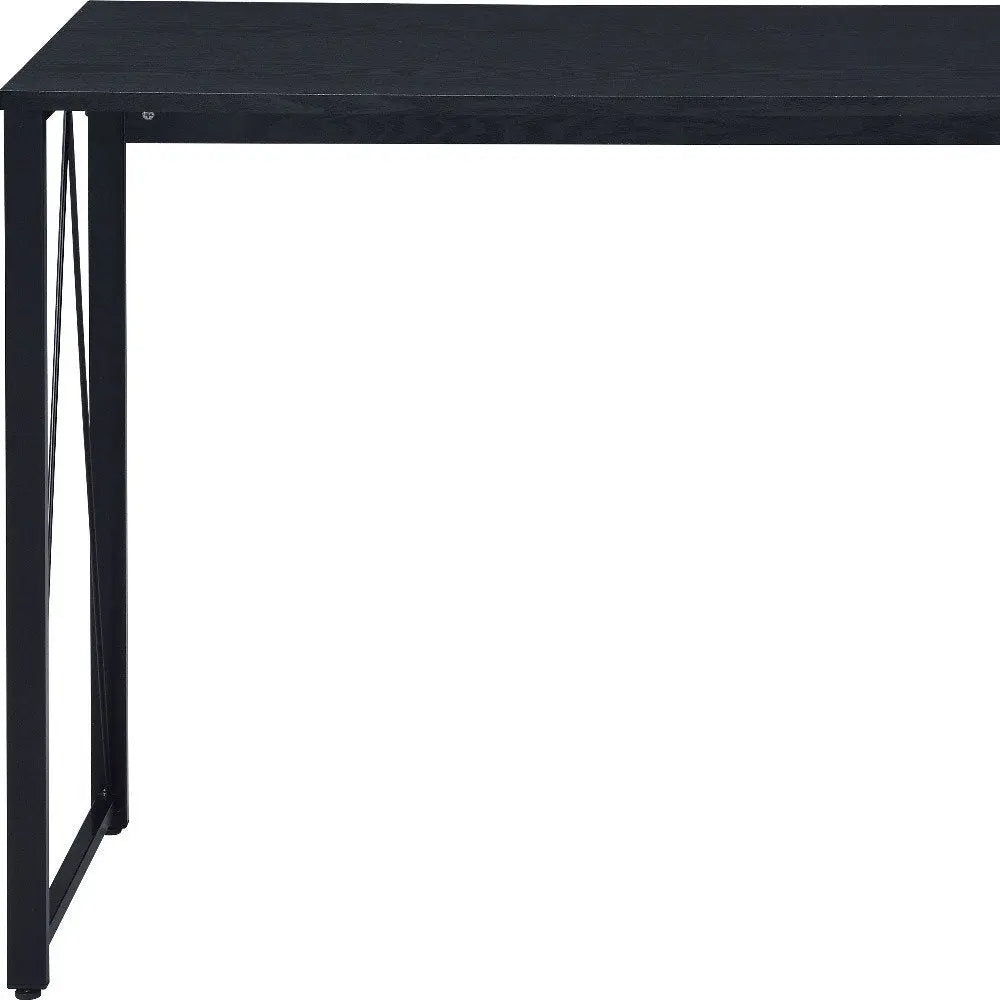 47" Black Writing Desk HomeRoots