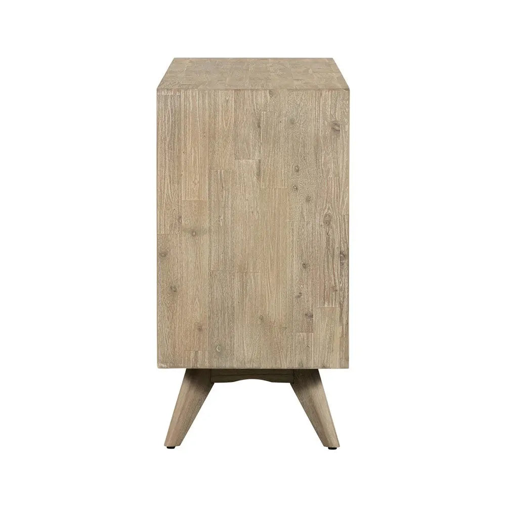 63" Brown Solid Wood Six Drawer Double Dresser HomeRoots