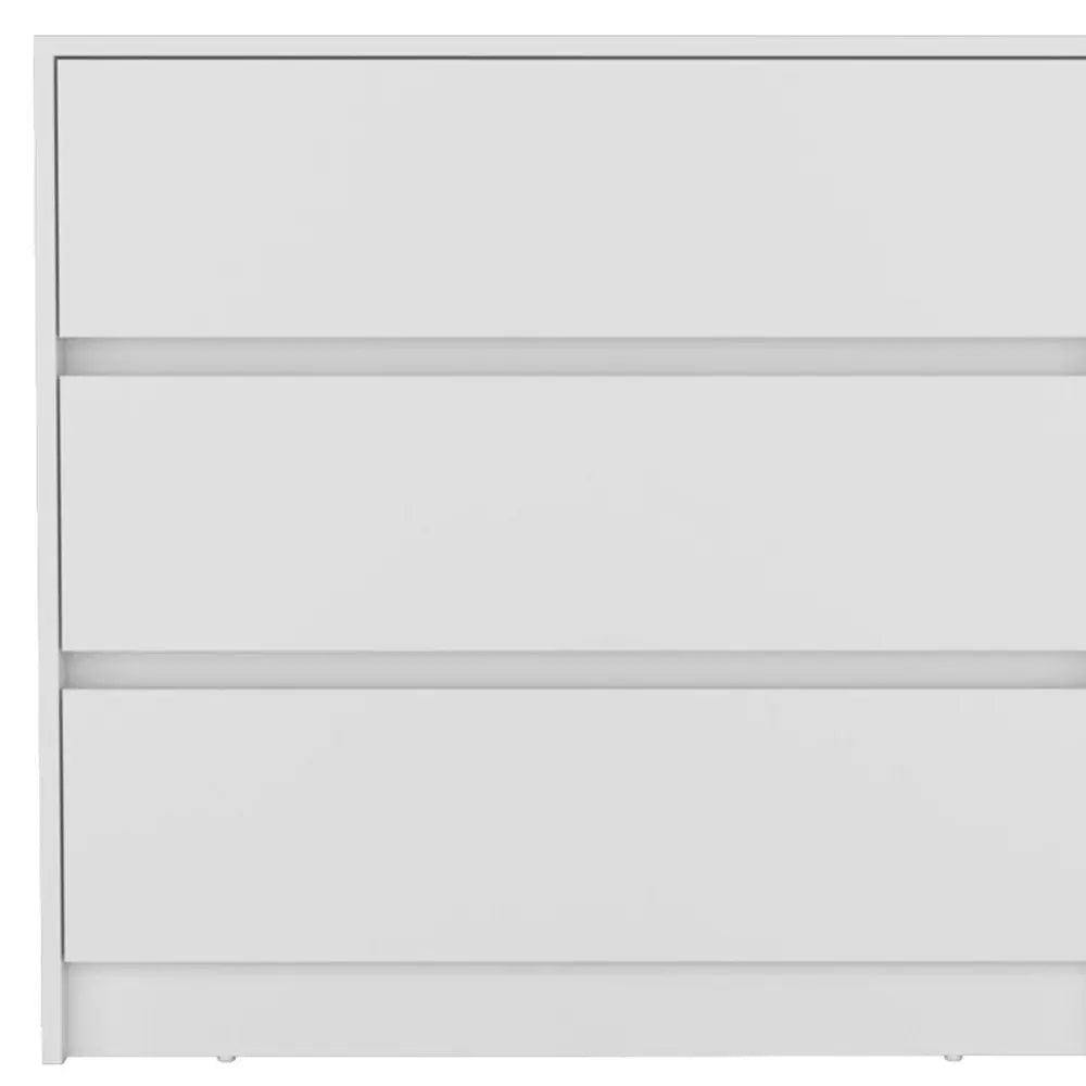 33" Black Three Drawer Dresser HomeRoots