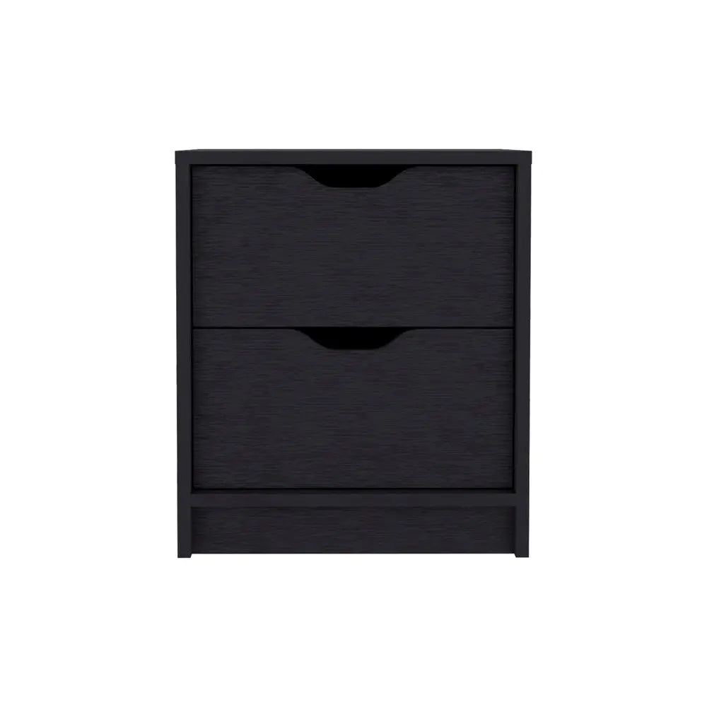 Two Piece Black Bedroom Set HomeRoots