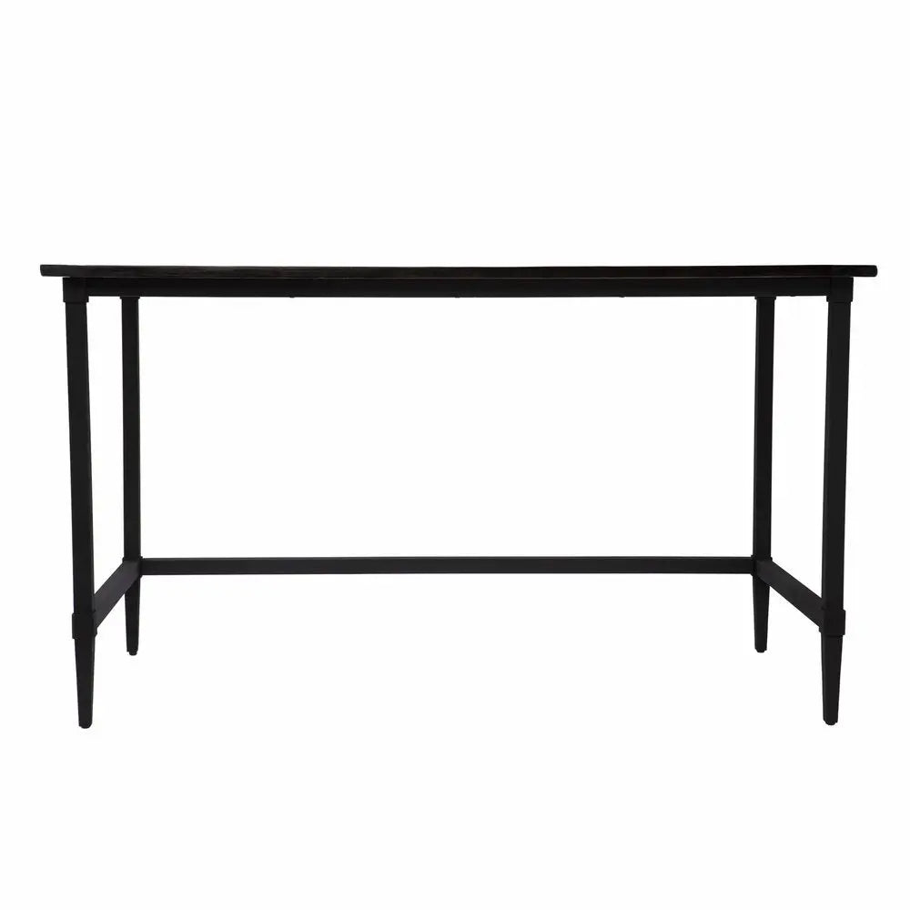 53" Black Writing Desk - NOBLE HOME INTERIORS