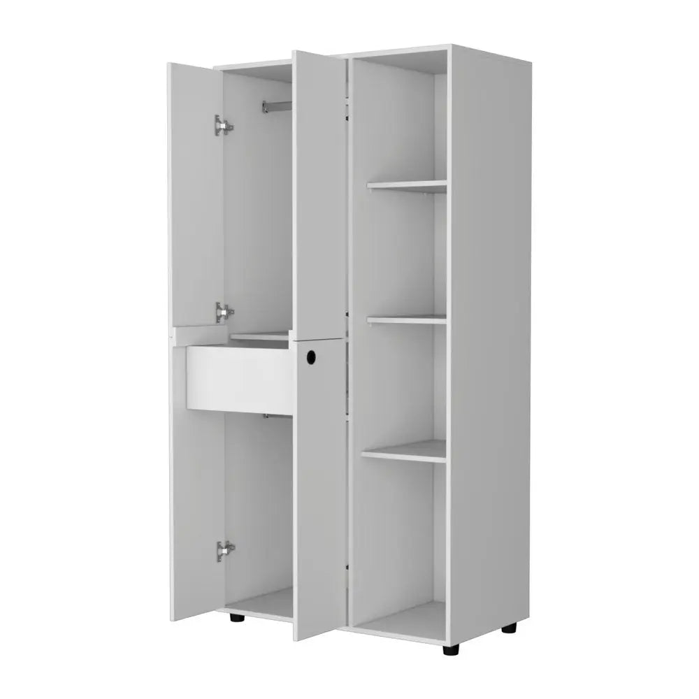 35" White Drawer Dresser HomeRoots