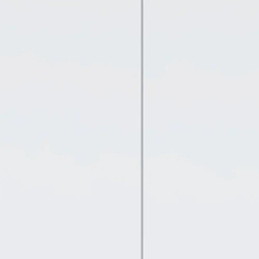 59" White Two Drawer Combo Dresser HomeRoots