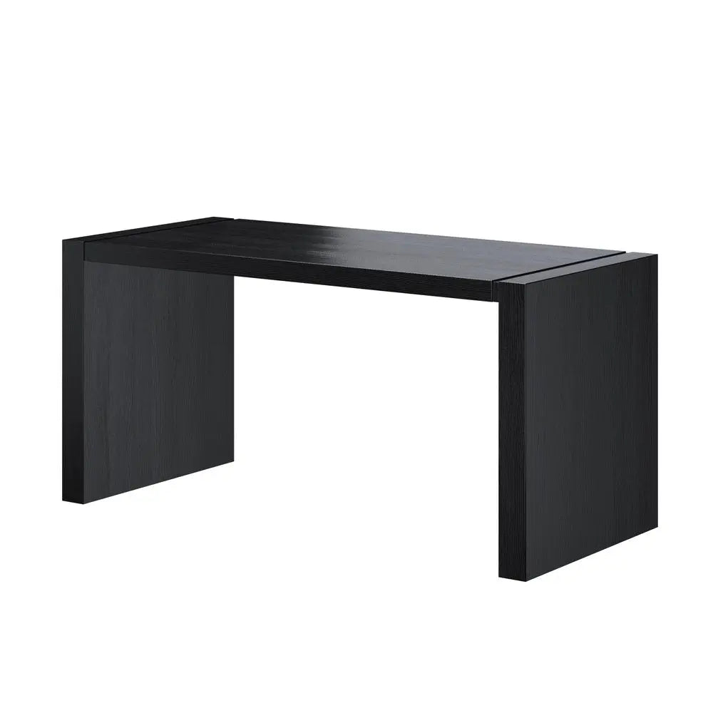 62" Espresso Wood U Shape Computer Desk HomeRoots