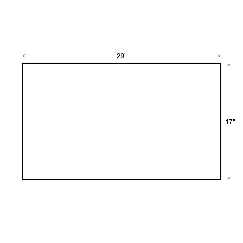 17" X 29" Red and White Coir Reindeer Outdoor Christmas Door Mat HomeRoots