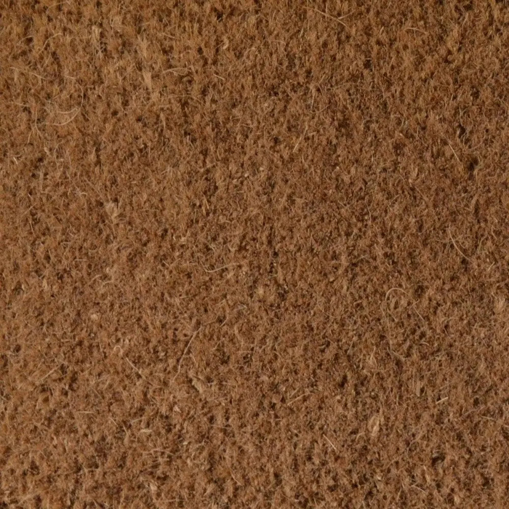 14" X 24" Brown Coir Outdoor Door Mat HomeRoots