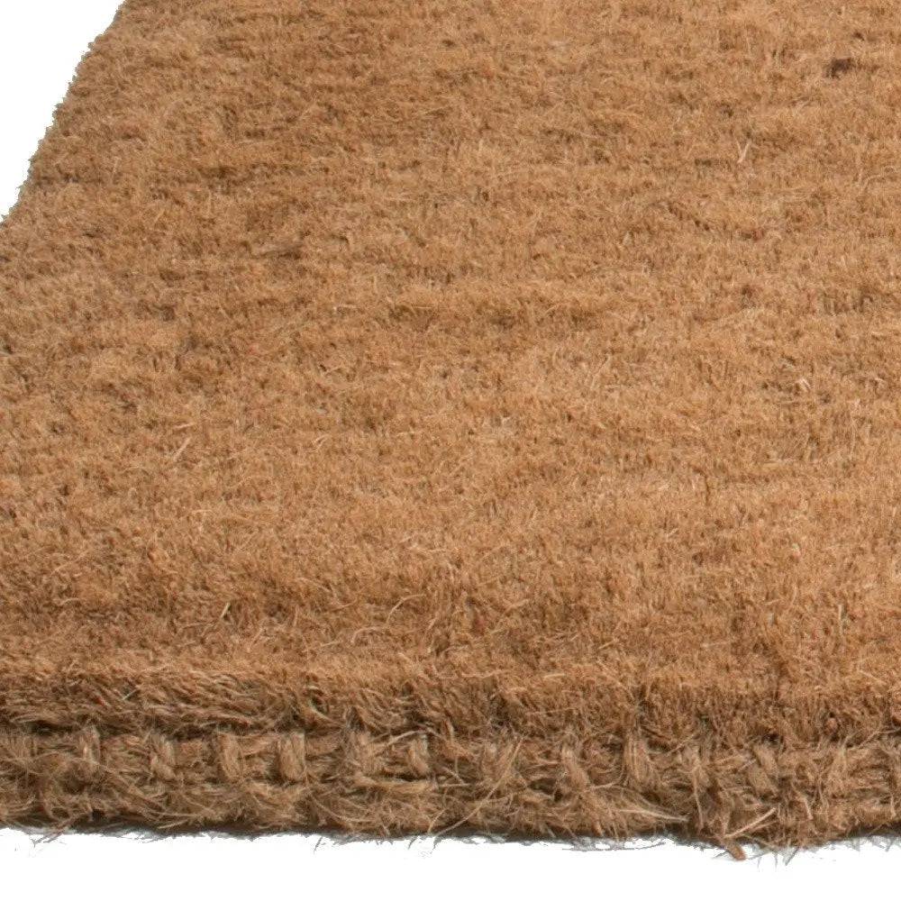 18" X 47" Brown Coir Outdoor Door Mat HomeRoots