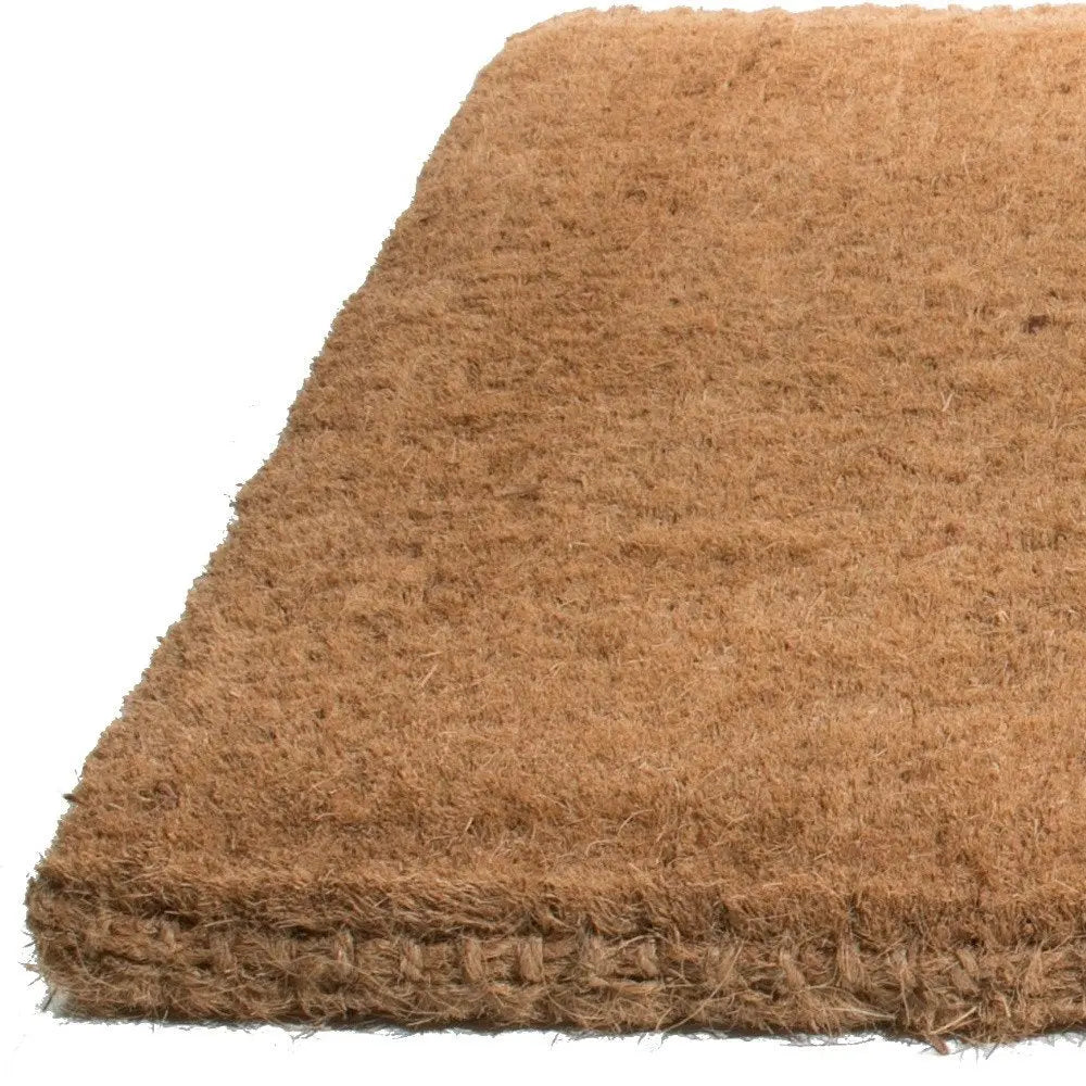 18" X 47" Brown Coir Outdoor Door Mat HomeRoots