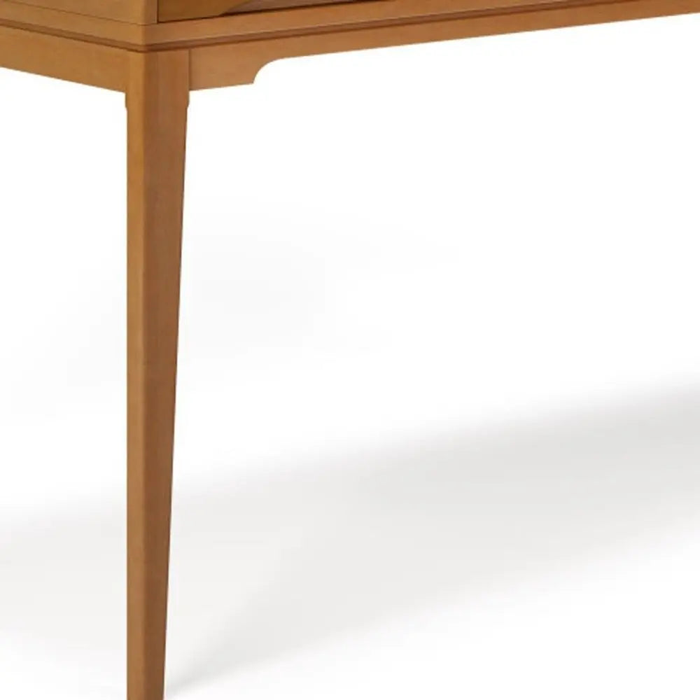 60" Brown Wood Computer Desk - NOBLE HOME INTERIORS