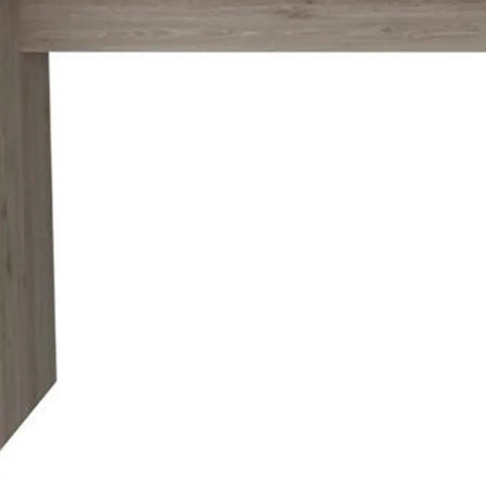 60" Light Gray L Shape Computer Desk - NOBLE HOME INTERIORS