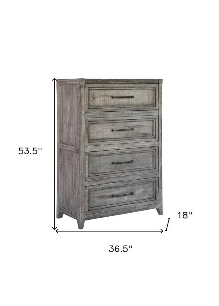 62" Brown Solid Wood Seven Drawer Double Dresser - NOBLE HOME INTERIORS