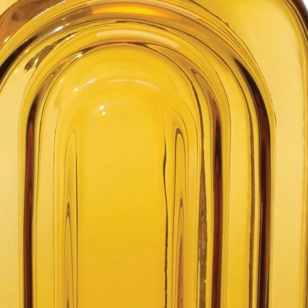 10" Gold Glass Table Vase HomeRoots