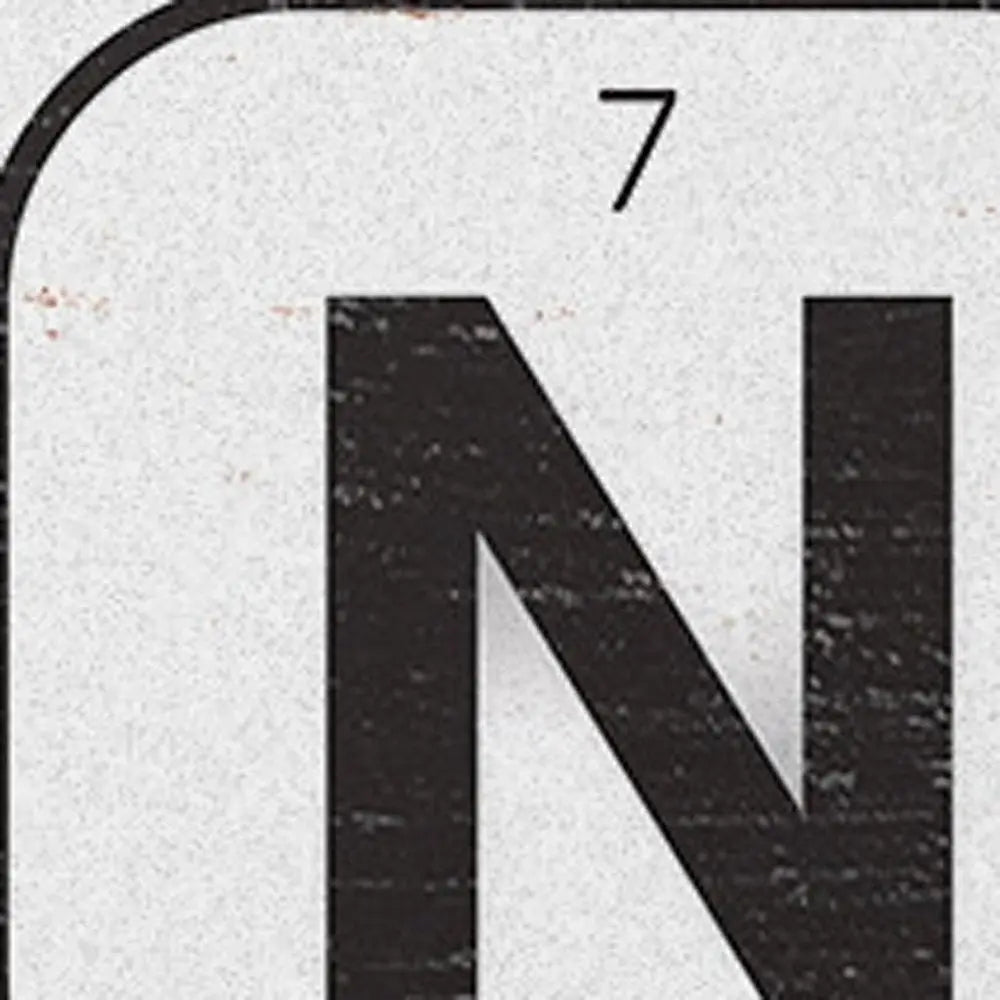 12" X 12" White And Black Chemistry is FUN: Fluorine, Uranium & Nitrogen Wood Wall Decor HomeRoots