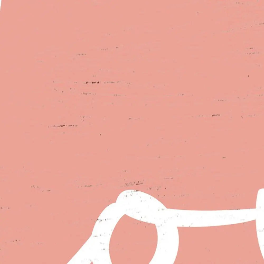 12" X 12" Pink And White Love Is A Four Legged Word Canvas Wall Decor HomeRoots