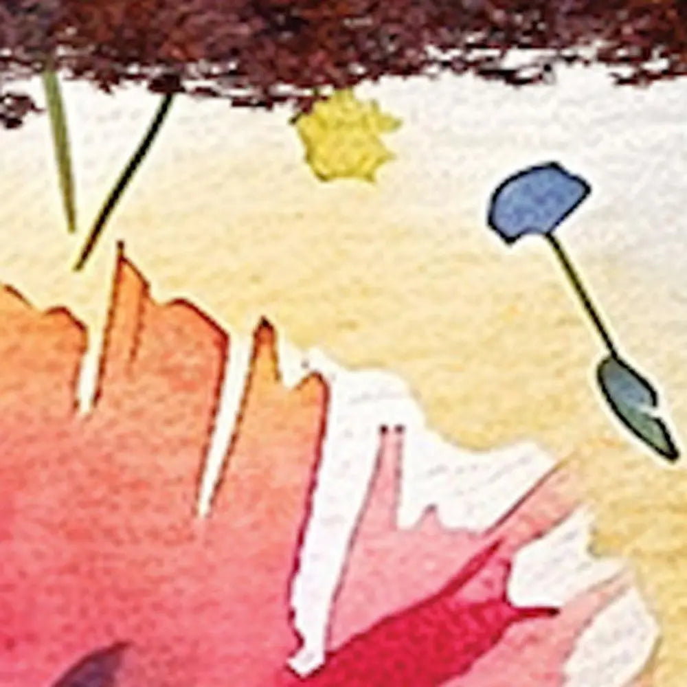 10" X 32" White Green And Red Flower Floral Wood Hanging Wall Decor HomeRoots