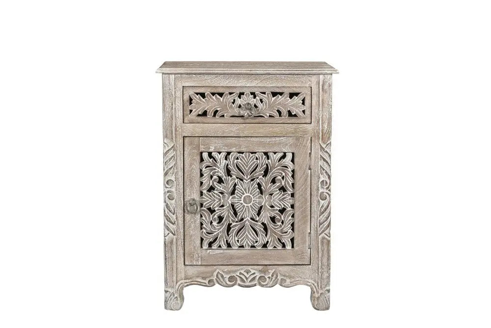 Three Piece Gray Solid Wood Bedroom Set HomeRoots