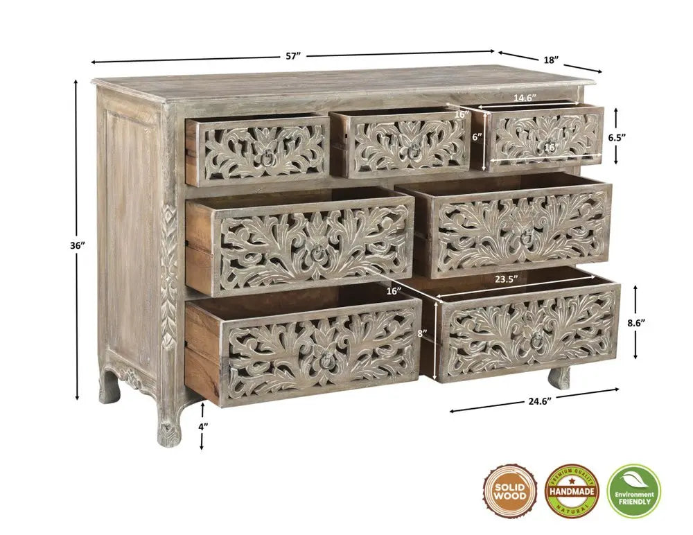 Three Piece Gray Solid Wood Bedroom Set HomeRoots