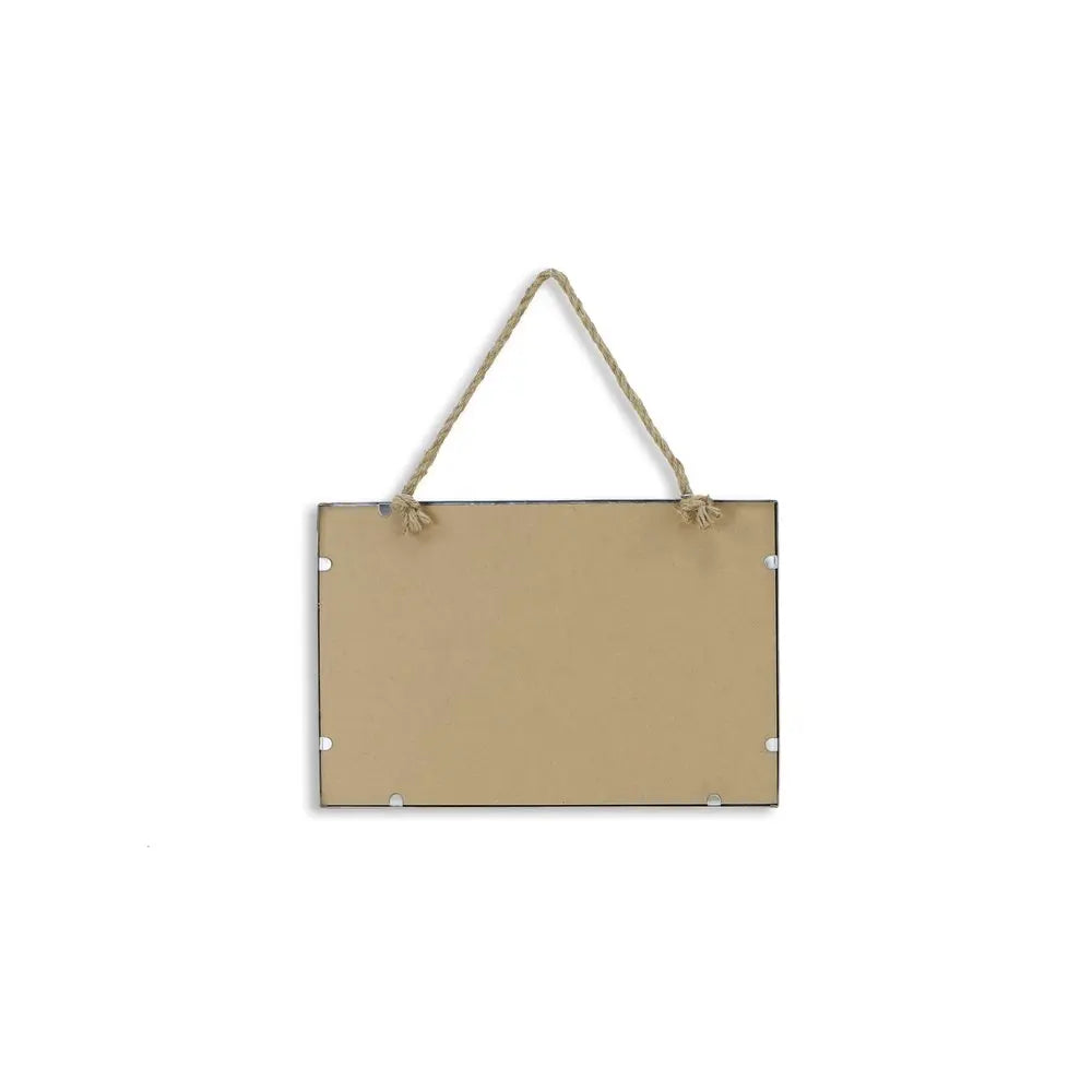 10" X 14" Gray Floral Metal Hanging Chalkboard HomeRoots