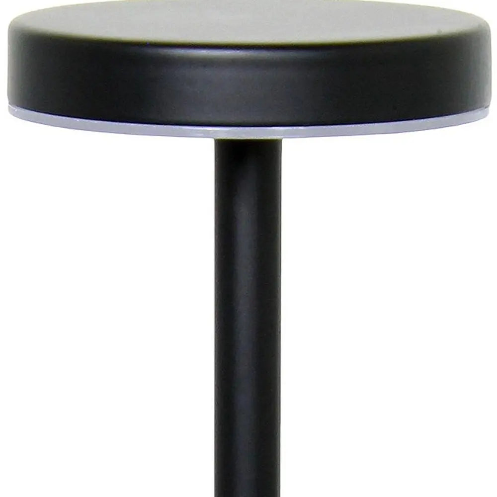 13" Black Metal Table Lamp HomeRoots