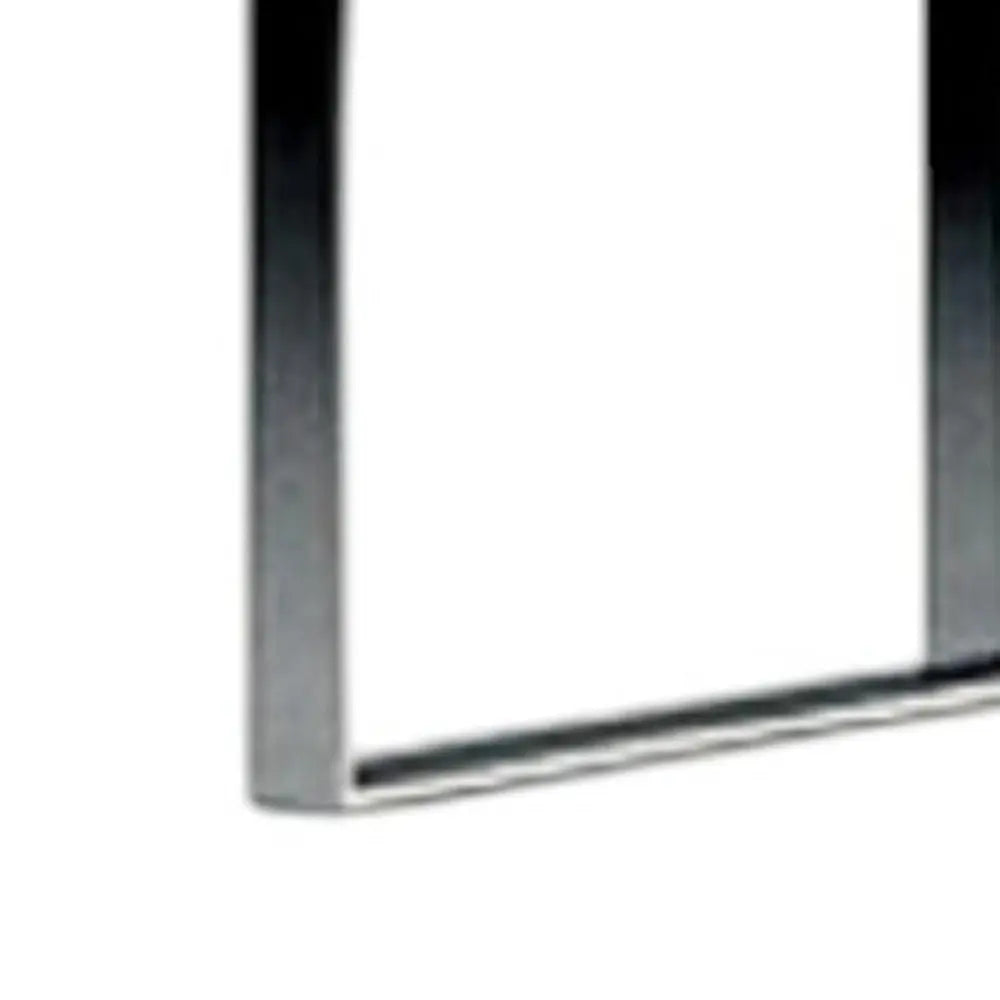 67" White And Silver Metal and Wood Three Tier Etagere Bookcase - NOBLE HOME INTERIORS