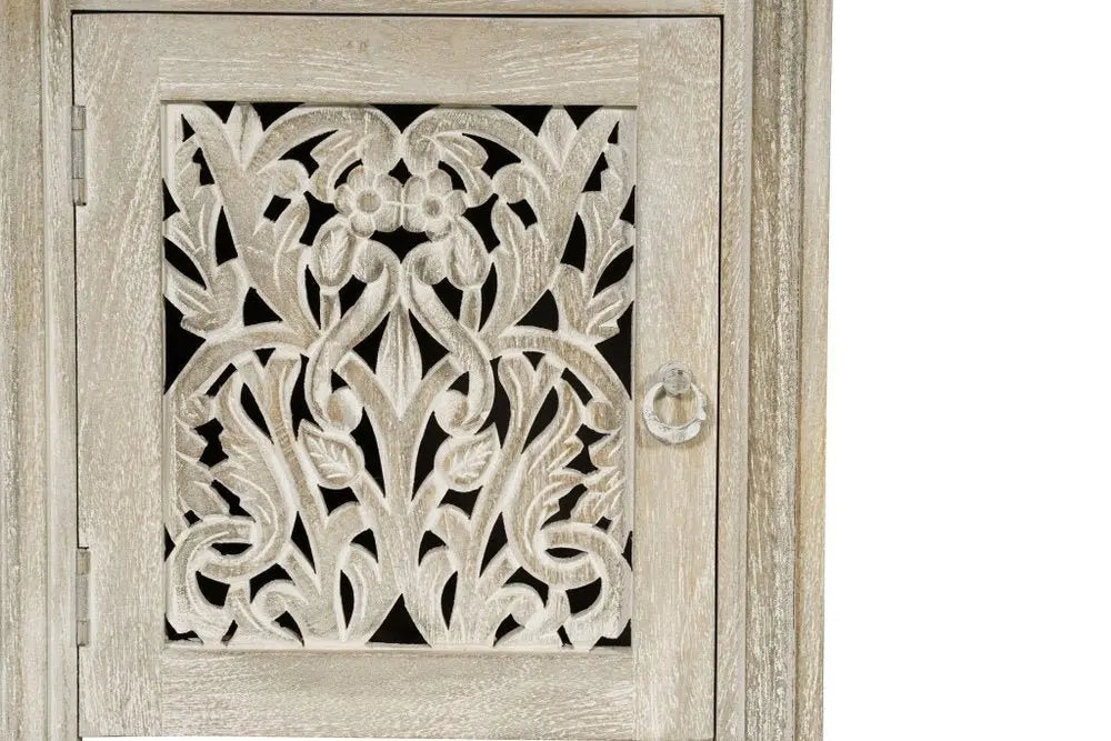 68" Gray Solid Wood Writing Desk With Three Drawers - NOBLE HOME INTERIORS