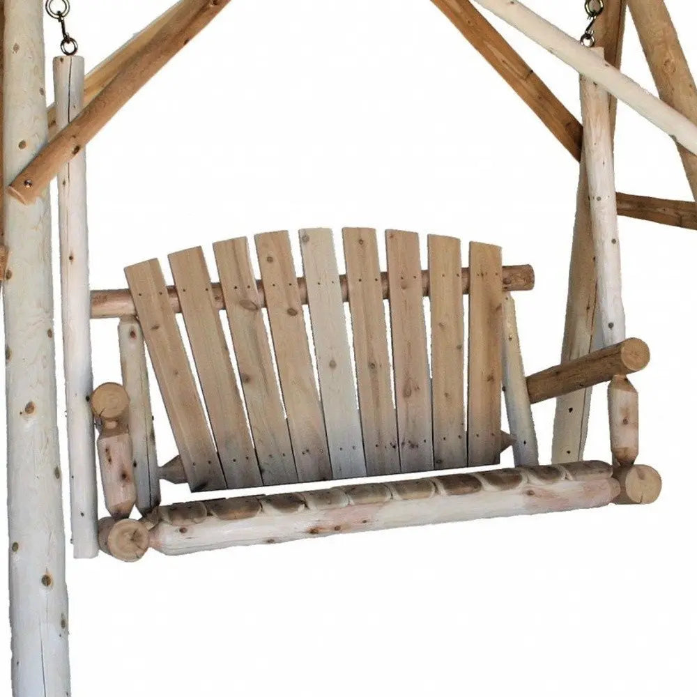 70" Natural Swing Chair - NOBLE HOME INTERIORS