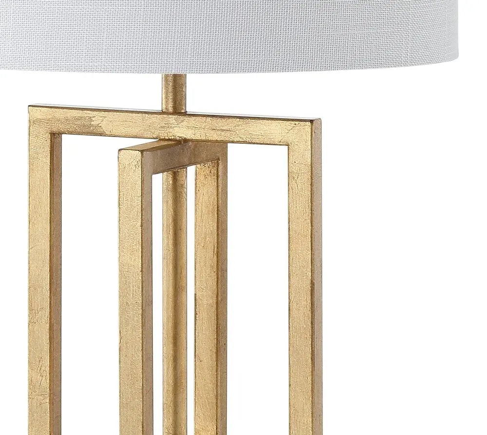 20" White Novelty Table Lamp LED With Globe Shade HomeRoots