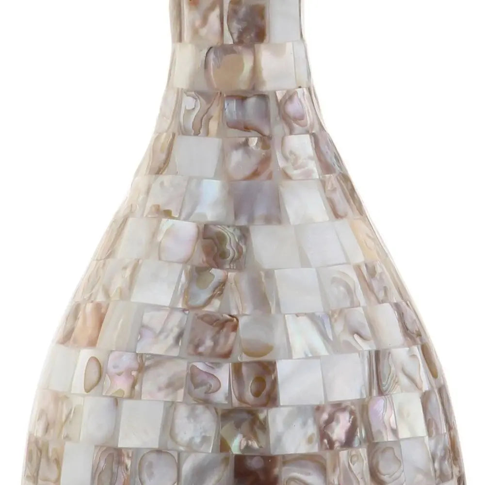 27" Clear Novelty Table Lamp LED With Drum Shade HomeRoots