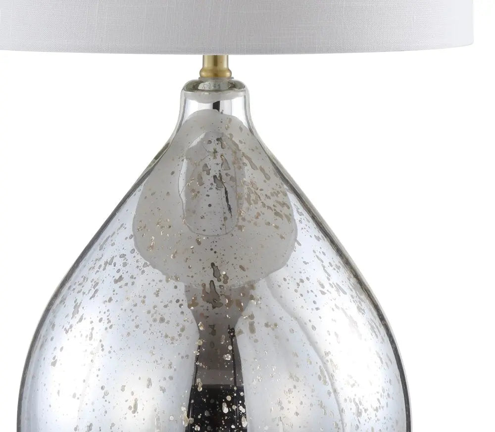 31" Gold Novelty Table Lamp LED With Globe Shade HomeRoots