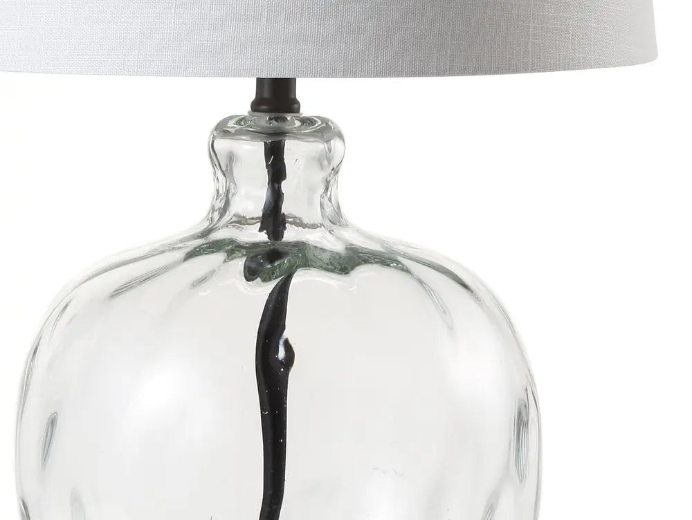 27" Black Novelty Table Lamp LED With Globe Shade HomeRoots