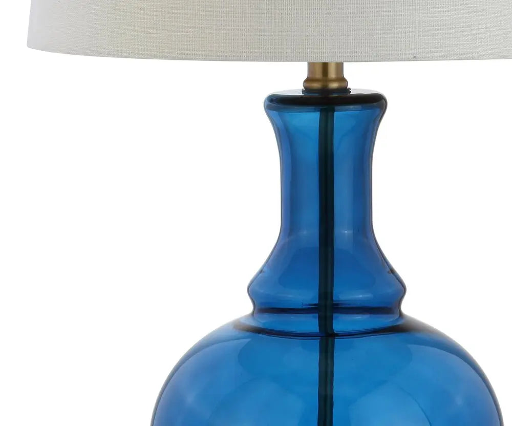 Set of Two 25" Gold Novelty Table Lamps LED With Drum Shades HomeRoots