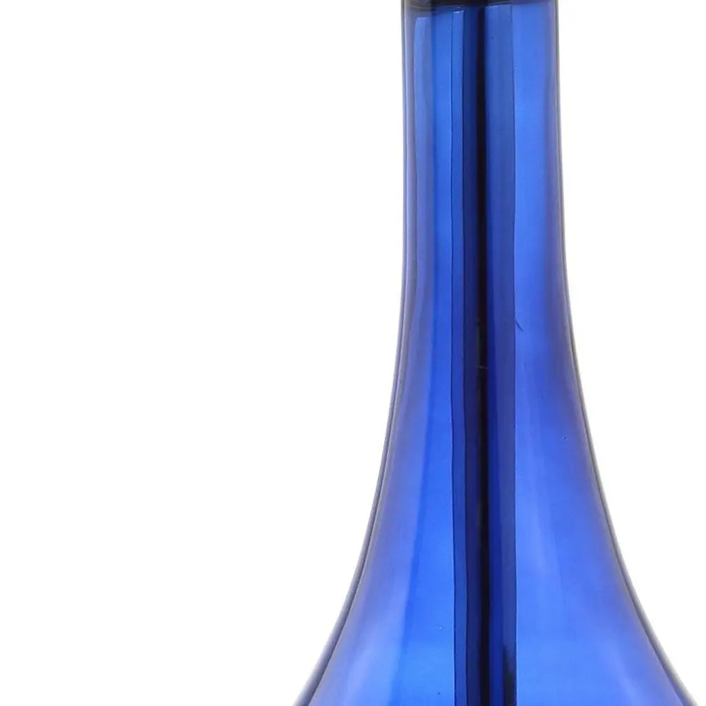 Set of Two 26" Silver Novelty Table Lamps LED With Drum Shades HomeRoots