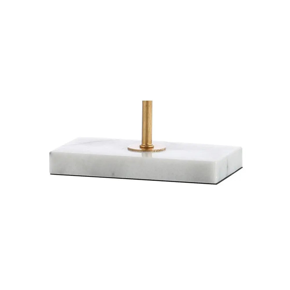 26" White Novelty Table Lamp LED With Shade HomeRoots