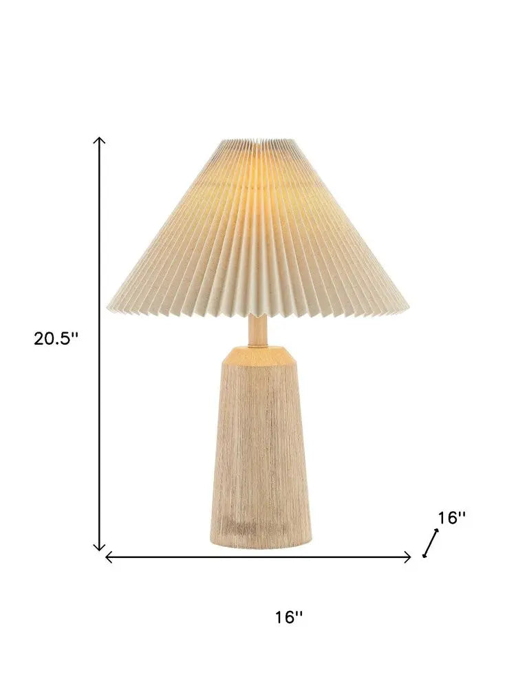 21" Clear Lighthouse Table Lamp LED With Empire Shade HomeRoots