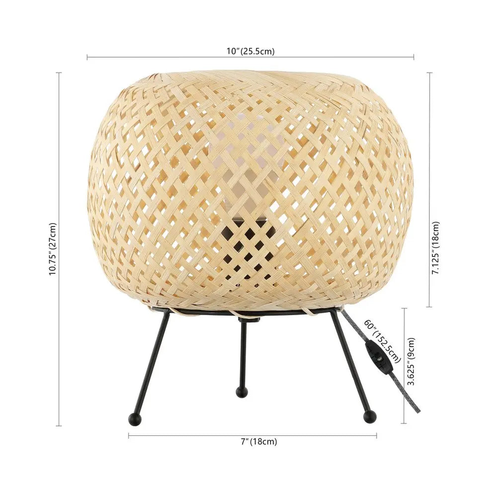 11" Black Novelty Desk Lamp LED HomeRoots