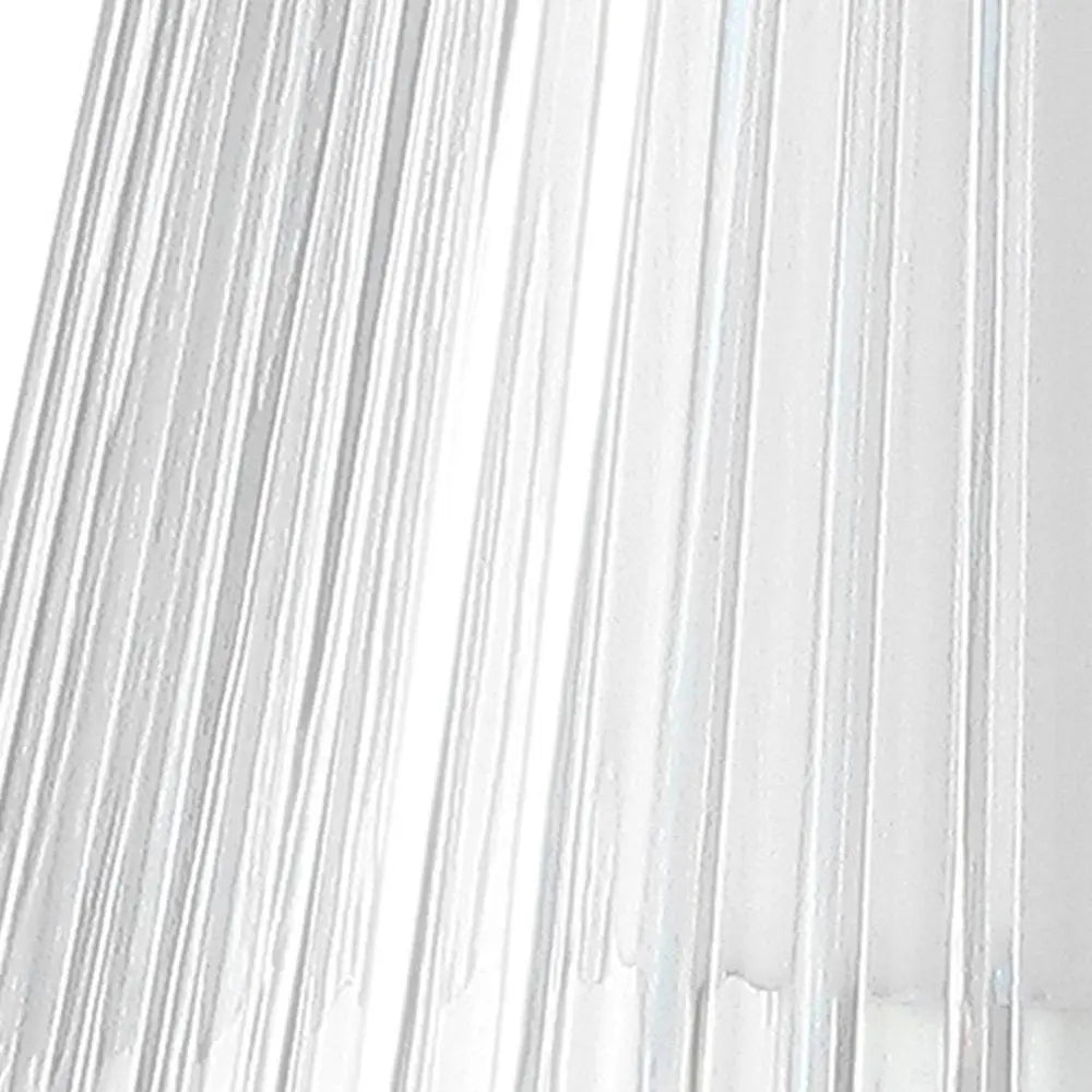 13" White USB Table Lamp LED With Empire Shade HomeRoots