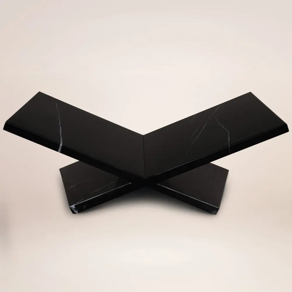 8" Black One Tier Bookcase - NOBLE HOME INTERIORS