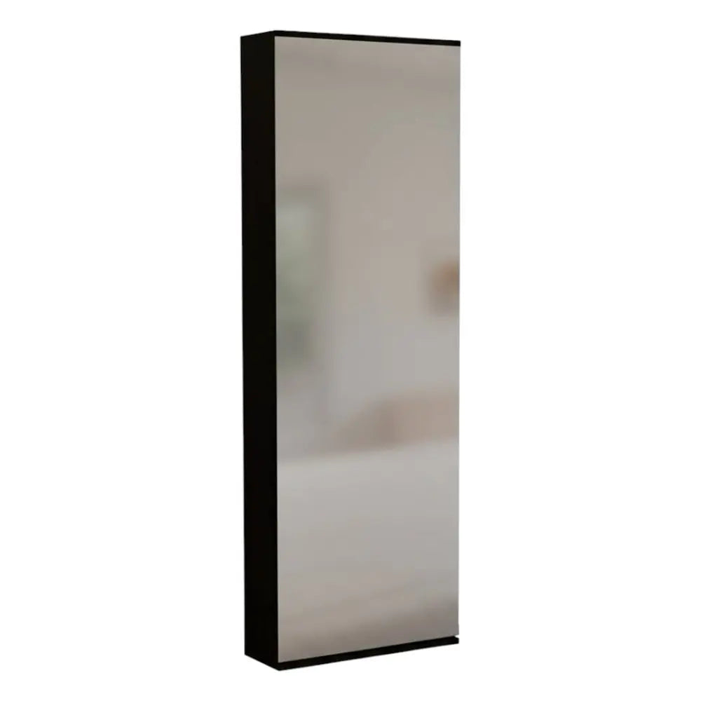 Dark Brown Ten Pair Wall Mounted WoodShoe Rack - NOBLE HOME INTERIORS