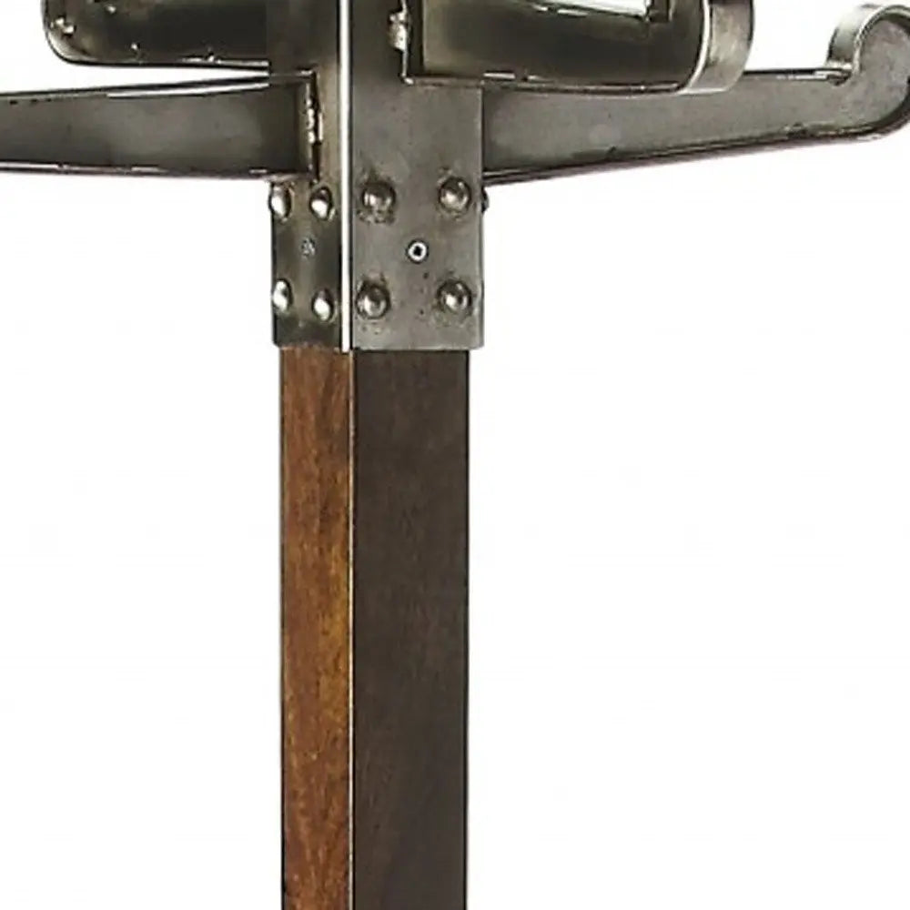 Industrial Chic Vintage Style Coat Rack - NOBLE HOME INTERIORS