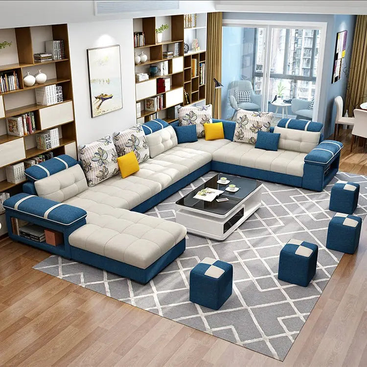 Modern Design Furniture Sofa Set L Shape Luxury Sectional Furniture Sofa - NOVA - HOME - FURNITURE