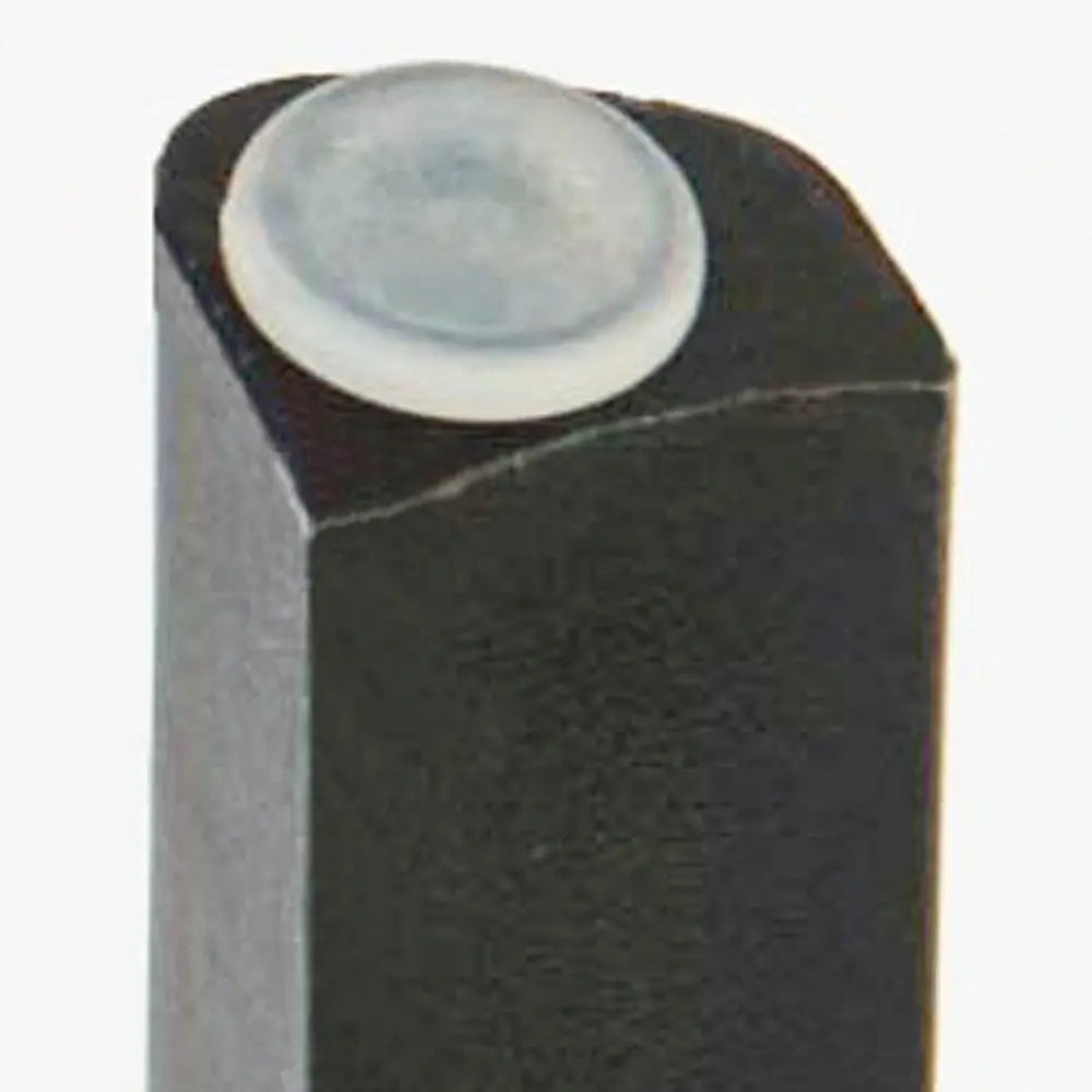 Set of Two Black Heavy Duty Plastic Outdoor Stacking Dining Chairs - NOBLE HOME INTERIORS