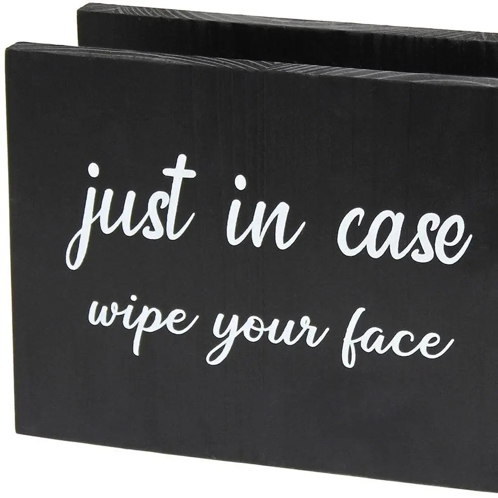 Set of Two Black Wood Cube or Bin - NOBLE HOME INTERIORS